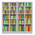 本棚のイラスト